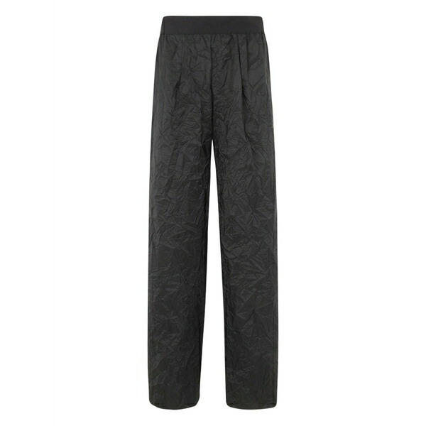 マリアカルデララ レディース カジュアルパンツ ボトムス Textured trousers Black|asty