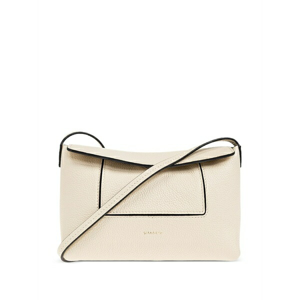 ワンドラー レディース ショルダーバッグ バッグ Penelope leather crossbody bag Neutrals