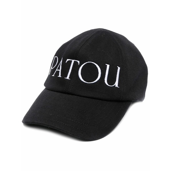 ジャンパトゥ メンズ 帽子 アクセサリー Logo-embroidered baseball cap Black