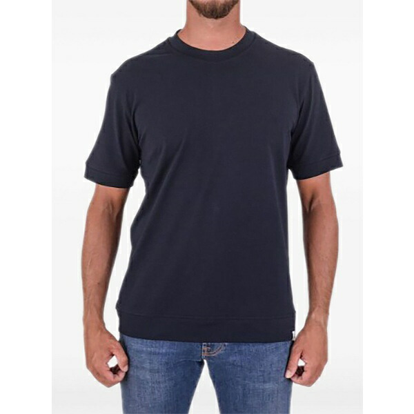 パウロペコラ メンズ プルオーバー トップス Crew-neck t-shirt Blue
