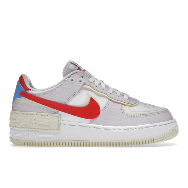 Nike ナイキ レディース スニーカー 【Nike Air Force 1 Low Shadow Regal Pink Coconut Milk University Blue Fusion Red】 サイズ US_9.5(26.5cm) Regal Pink/Coconut Milk/University Blue/Fusion Red｜asty