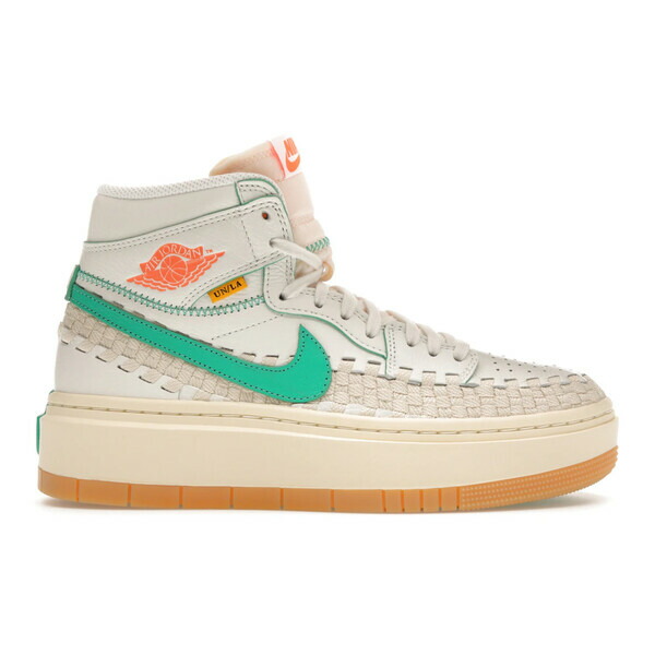 Jordan ジョーダン レディース スニーカー  【Jordan 1 Elevate High SP Union 天使の都市 Bephies Beauty Supply Summer of ￠96】  大いさ US_W_10.5 Sail/Kinetic Green/Muslin/Gum Yellow/Cone/Pale Ivory スニーカー-レディース靴