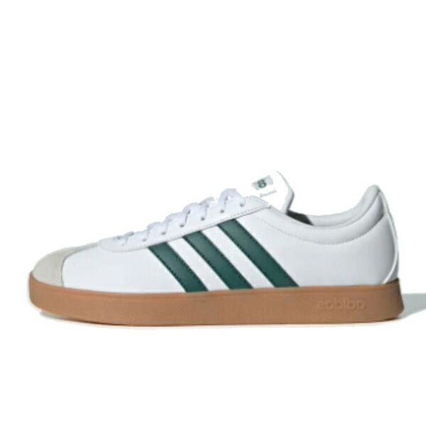 adidas アディダス メンズ スニーカー  【adidas Court VL Base \u0027White Green Tan\u0027 ID3710】  大きさ US_6.5(24.5糎)