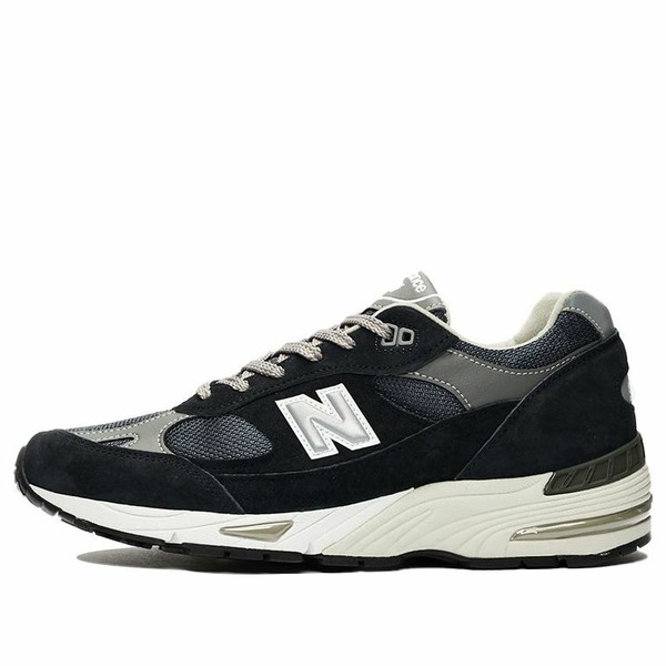 New Balance ニュー平衡にする メンズ スニーカー  【New Balance 991 Made インチ England \u0027Navy\u0027 M991NV】  大いさ US_12(30.0糎) 靴-スニーカー-メンズ靴