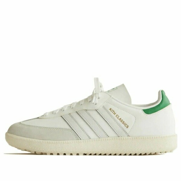 adidas アディダス メンズ スニーカー サンバ 【adidas x Kith Samba Spikeless Golf \u0027White Green\u0027 IG5711】  大きさ US_10.5(28.5糎)