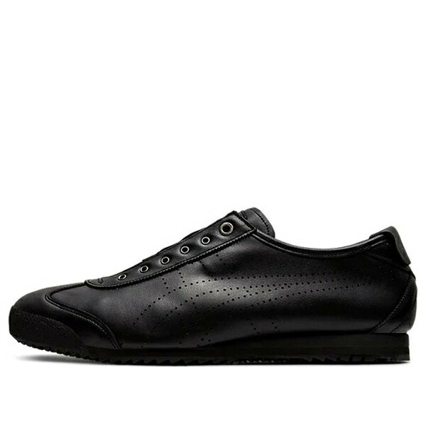 Onitsuka Tiger オニツカタイガー メンズ スニーカー 【Onitsuka Tiger Mexico 66 SD Slip-On 'Black' 1183A711-001】 サイズ US_8(26.0cm)|asty