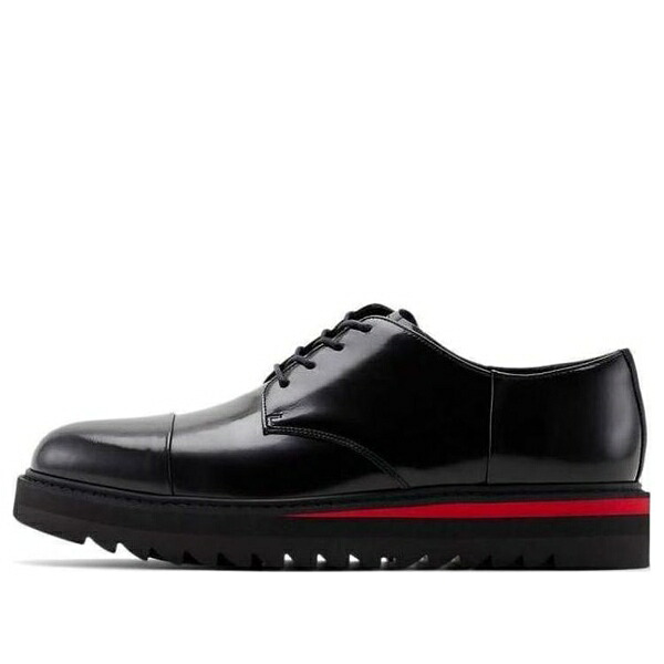 Onitsuka Tiger オニツカタイガー メンズ スニーカー 【Onitsuka Tiger Derby 'Black Classic Red' 1181A378-005】 サイズ US_10(28.0cm)|asty