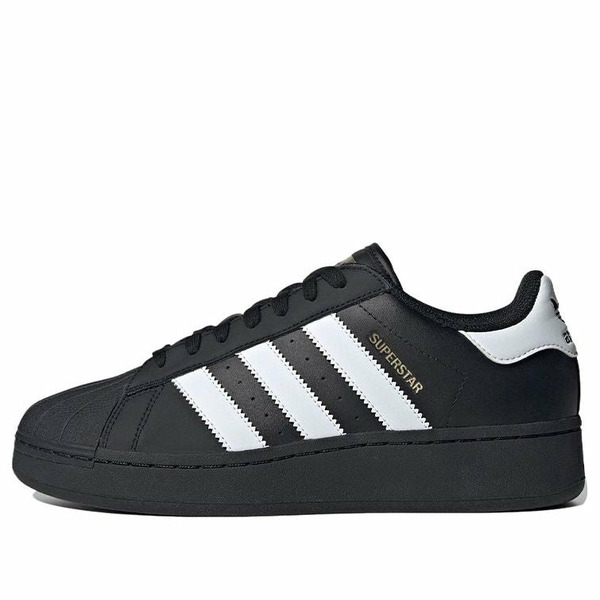 adidas アディダス メンズ スニーカー  【adidas Originals Superstar XLG Shoes \u0027Core Black White Gold Metallic\u0027 IG9777】  大きさ US_6.5(24.5糎)