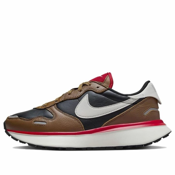 Nike ナイキ レディース スニーカー Brown/Black/Yellow/Red 【(WMNS) Nike Phoenix Waffle \u0027Brown Black\u0027 FQ8721-200】  大きさ US_7.5(24.5珊)