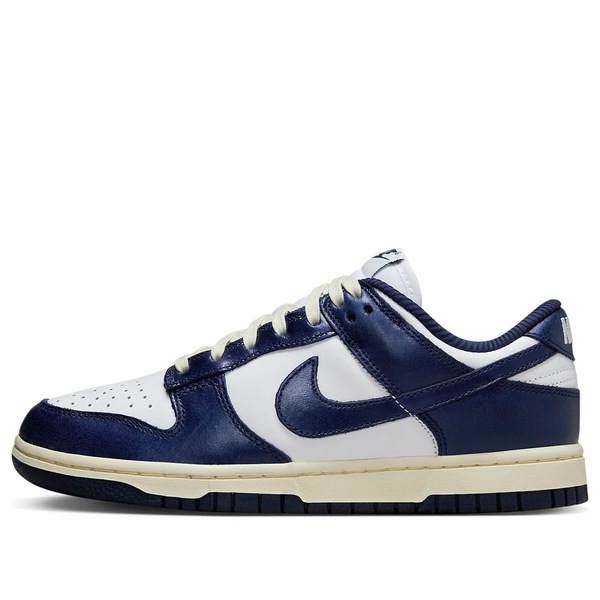 Nike ナイキ レディース スニーカー White/Midnight Navy-Coconut Milk 【(WMNS) Nike Dunk Low 'Midnight Navy White' FN7197-100】 サイズ US_W_13.5|asty