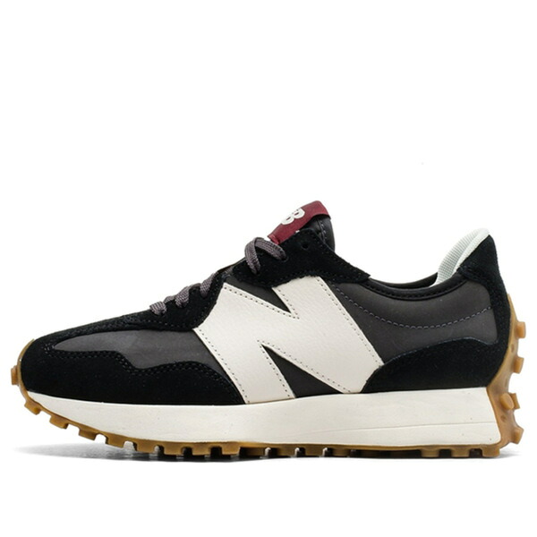 New Balance ニュー平衡にする レディース スニーカー Black/White 【(WMNS) New Balance 327 \u0027Black\u0027 WS327KC】  大きさ US_6.5(23.5糎)