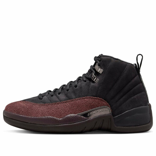 Air Jordan ジョーダン レディース スニーカー Black/Wine Red 【(WMNS) Air Jordan 12 Retro SP x A Ma Maniere 'Black' DV6989-001】 サイズ US_W_14｜asty