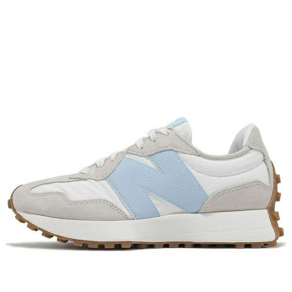 New Balance ニューバランス レディース スニーカー Timberwolf/Sea Salt/Light Chrome Blue 【(WMNS) New Balance 327 'Timberwolf Sea Salt Light Cgrome Blue' WS327FTA】 サイズ US_7(24.0cm)|asty