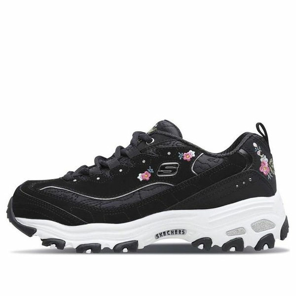Skechers スケッチャーズ レディース スニーカー Black 【(WMNS) Skechers D\u0027lites 1.0 Black 11977-BLK】  大きさ US_5.5(22.5糎)