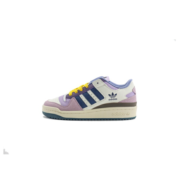 adidas アディダス レディース スニーカー White/Purple 【(WMNS) adidas originals Forum Low CL 'White Purple' ID6266】 サイズ US_W_10.5｜asty