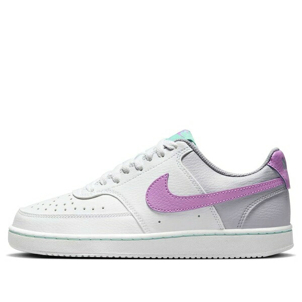 Nike ナイキ レディース スニーカー WHITE/RSH FCHS-PWTR-EMRLD RS 【(WMNS) Nike Court Vision Low \u0027White Rush Fuchsia\u0027 FN7141-100】  大きさ US_7.5(24.5糎)