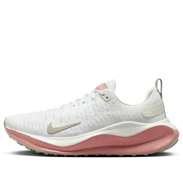 Nike ナイキ レディース スニーカー White/Red Stardust/Summit White/Light Iron Ore 【(WMNS) Nike ReactX Infinity Run 'White Red Stardust' DR2670-106】 サイズ US_7.5(24.5cm)|asty