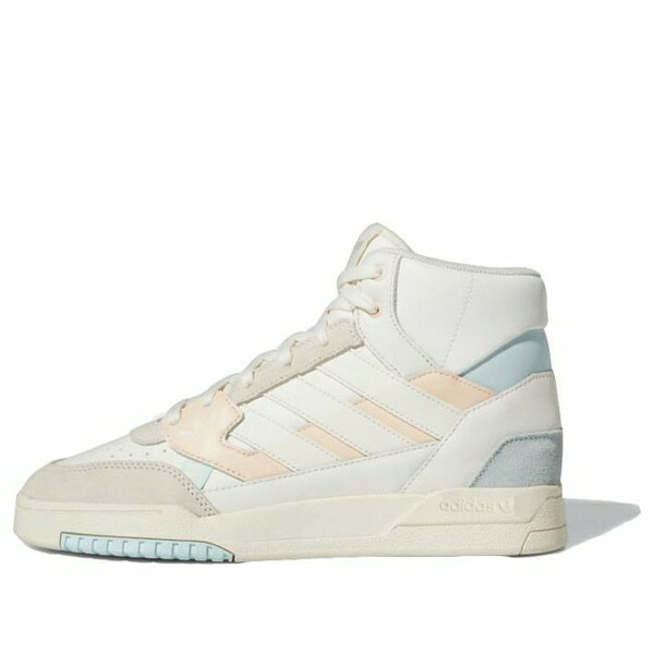adidas アディダス レディース スニーカー Cloud White / Pink / Blue / Beige 【(WMNS) adidas Originals Drop Step XL 'White Multi-Color' HR1417】 サイズ US_5.5(22.5cm)画像