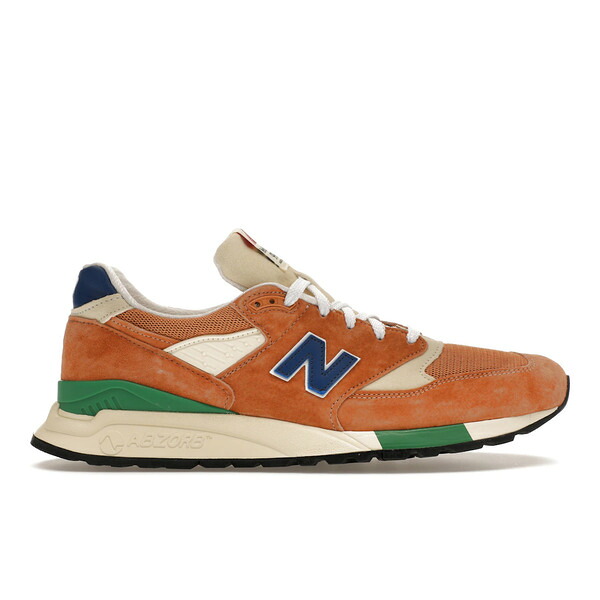 New Balance ニューバランス メンズ スニーカー 【New Balance 998 MiUSA Teddy Santis Orange Royal】 サイズ US_9.5(27.5cm) Orange/Royal