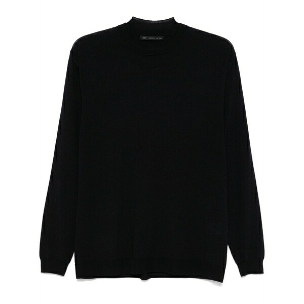 ロウブランド メンズ 編み物\u0026プルオーバー アウター Merino-wool sweater Blue