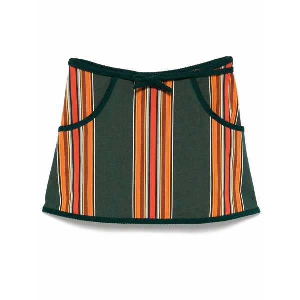ボーディ レディース スカート ボトムス Parakeet mini skirt Green|asty