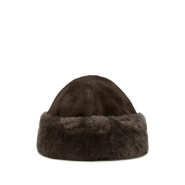 ノールハンマー レディース 帽子 アクセサリー Toki shearling hat Brown|asty