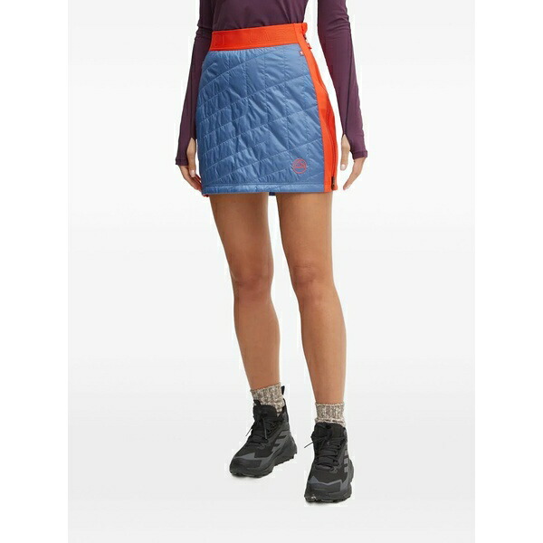 ラスポルティバ レディース スカート ボトムス Quilted side-zip skirt Blue｜asty