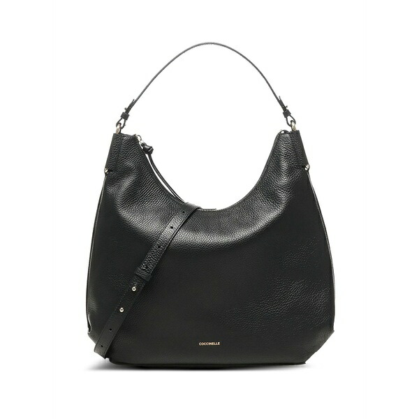コチネレ レディース ショルダーバッグ 御徒面子 Malory grained-leather shoulder bag Black