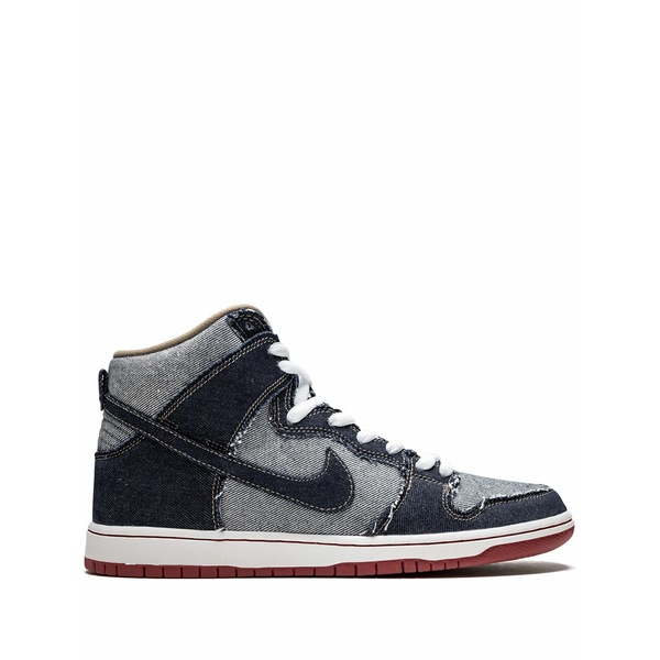 ナイキ メンズ スニーカー シューズ Sb dunk high qs "reese forbes denim" sneakers Blue|asty