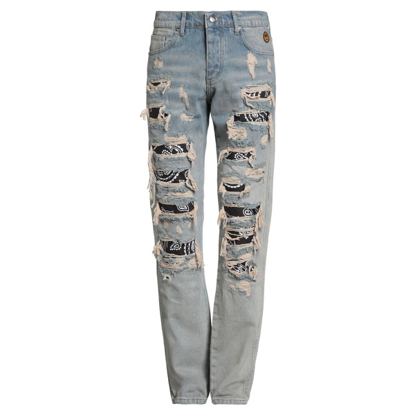 【送料無料】 バロウ メンズ デニムパンツ ボトムス Jeans Blue｜asty