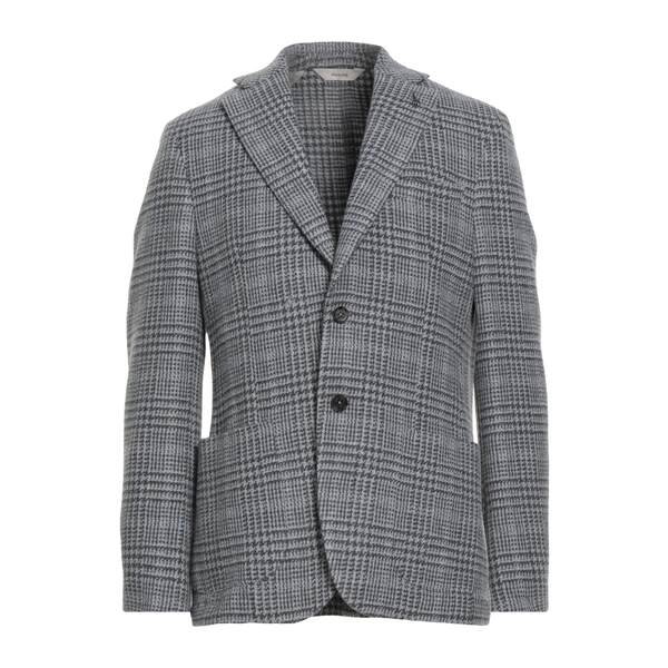 【送料無料】 パオローニ メンズ ジャケット&ブルゾン アウター Blazers Grey