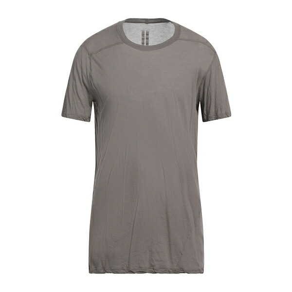 【送料無料】 リックオウエンス メンズ Tシャツ トップス T-shirts Grey