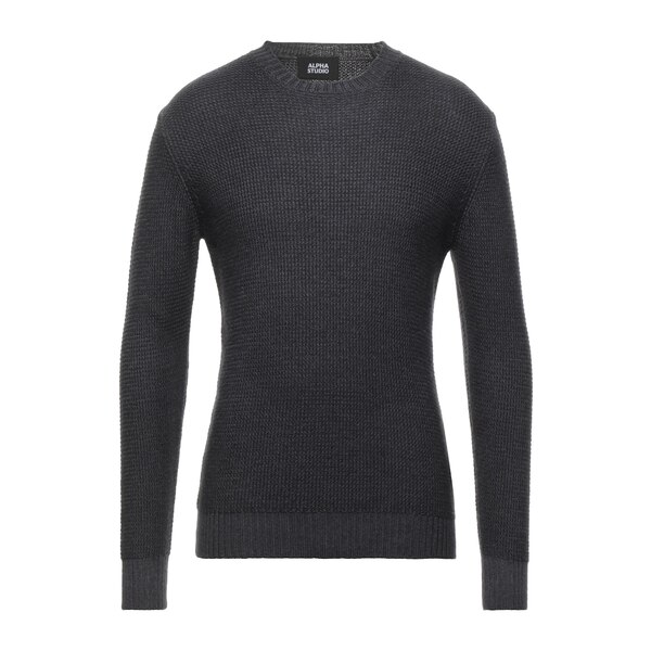 【送料無料】 アルファス テューディオ メンズ ニット&セーター アウター Sweaters Grey