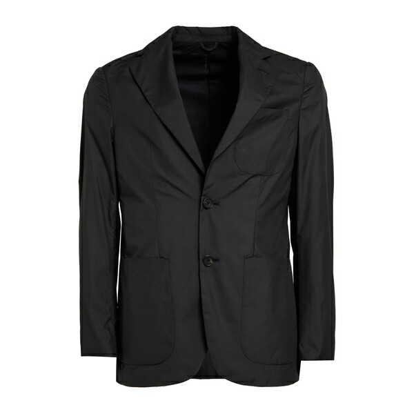 【送料無料】 カルーゾ メンズ ジャケット＆ブルゾン アウター Blazers Black