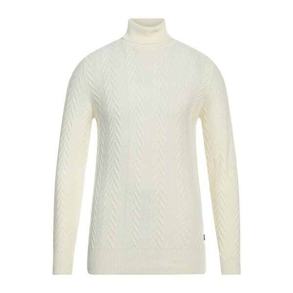 【送料無料】 フォーティウェスト メンズ ニット&セーター アウター Turtlenecks White