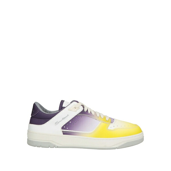 【送料無料】 サントーニ メンズ スニーカー シューズ Sneakers Yellow|asty