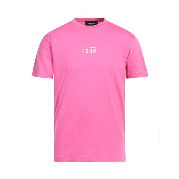 【送料無料】 ディースクエアード メンズ Tシャツ トップス T-shirts Pink