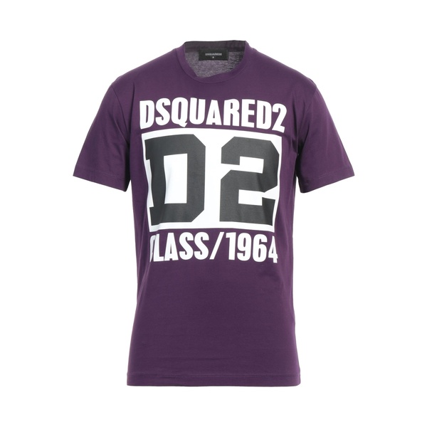 【送料無料】 ディースクエアード メンズ Tシャツ トップス T-shirts Purple 27,600円