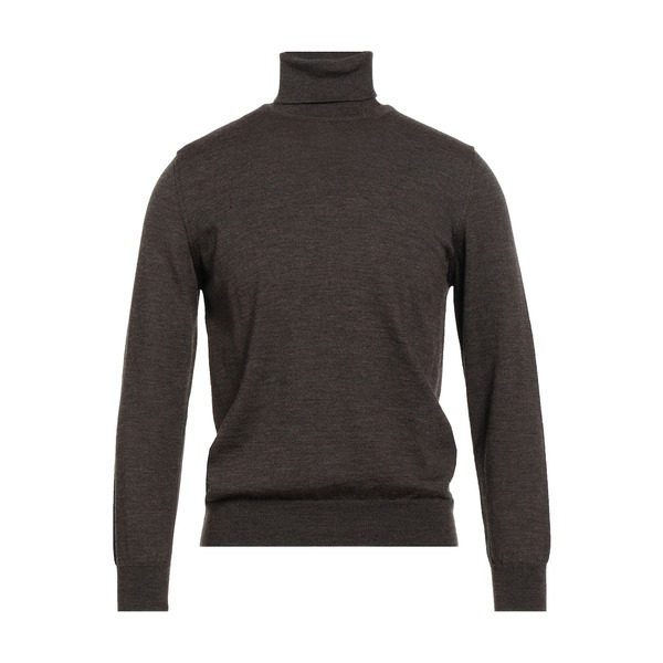 【貨物輸送無料】 アンドレア フェンツィ メンズ 編み物\u0026スウェーター アウター Turtlenecks Brown