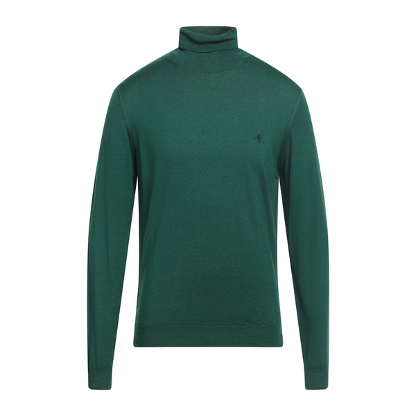 【貨物輸送無料】 ブルックス活動の領域 メンズ 編み物\u0026スウェーター アウター Turtlenecks Green