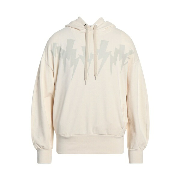 【送料無料】 ニールバレット メンズ パーカー・スウェットシャツ アウター Sweatshirts White