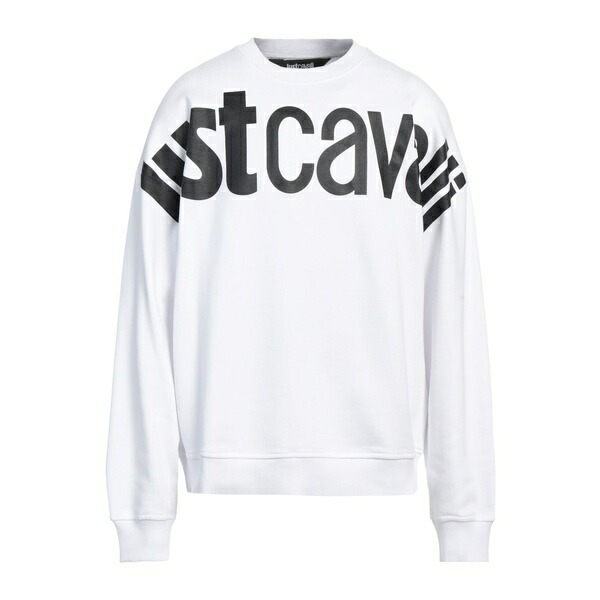 【送料無料】 ロベルトカヴァリ メンズ パーカー・スウェットシャツ アウター Sweatshirts White