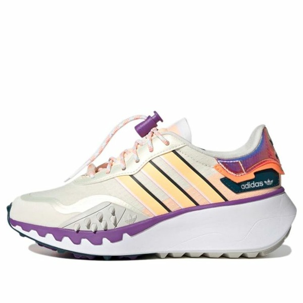 adidas アディダス レディース スニーカー 【(WMNS) adidas Choigo 'Cream White Acid Orange' FY6518】 サイズ US_8.5(25.5cm)|asty