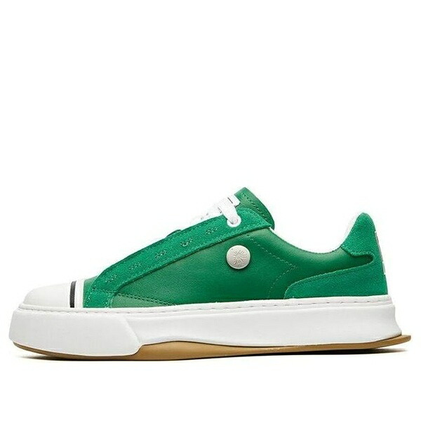 FILA フィラ レディース スニーカー 【(WMNS) Mihara x FILA Low Sneakers GS Green F12W044339FAZ】 サイズ US_6.5(23.5cm)|asty