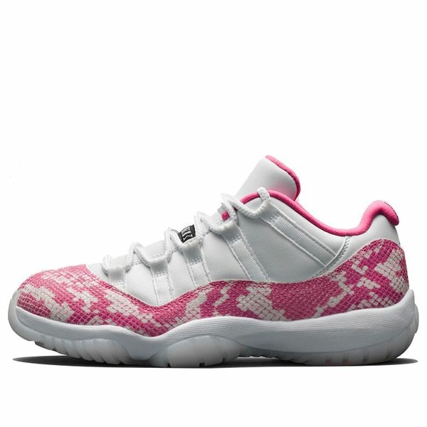Jordan ジョーダン レディース スニーカー 【(WMNS) Air Jordan 11 Retro Low 'Pink Snakeskin' AH7860-106】 サイズ US_6.5(23.5cm)|asty