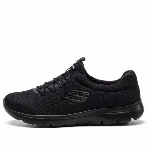 Skechers スケッチャーズ レディース スニーカー 【(WMNS) Skechers Summits 'Black' 12980-BBK】 サイズ US_5.5(22.5cm)｜asty