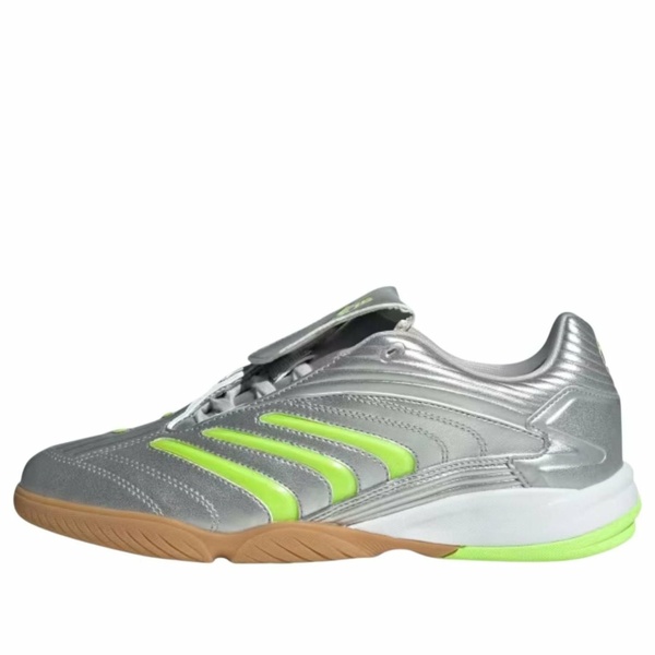 adidas アディダス レディース スニーカー 【(WMNS) adidas Predator Sala 'Silver Metallic Signal Green' JR1636】 サイズ US_7.5(24.5cm)|asty