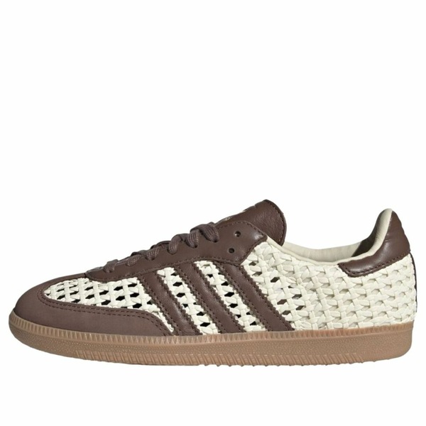 adidas アディダス レディース スニーカー 【(WMNS) adidas Samba 'Basketweave White' IH9373】 サイズ US_W_14.5｜asty