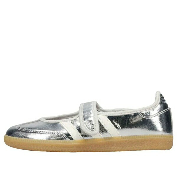 adidas アディダス レディース スニーカー 【(WMNS) adidas Samba Jane \'Silver Metallic Off White\' KK2502】 サイズ US_W_4.5｜asty