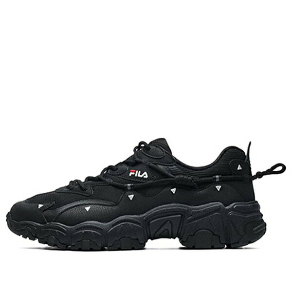 FILA フィラ レディース スニーカー 【(WMNS) FILA Heritage-FHT Low-top Sport Shoes Black F12W134108FBK】 サイズ US_5.5(22.5cm)｜asty